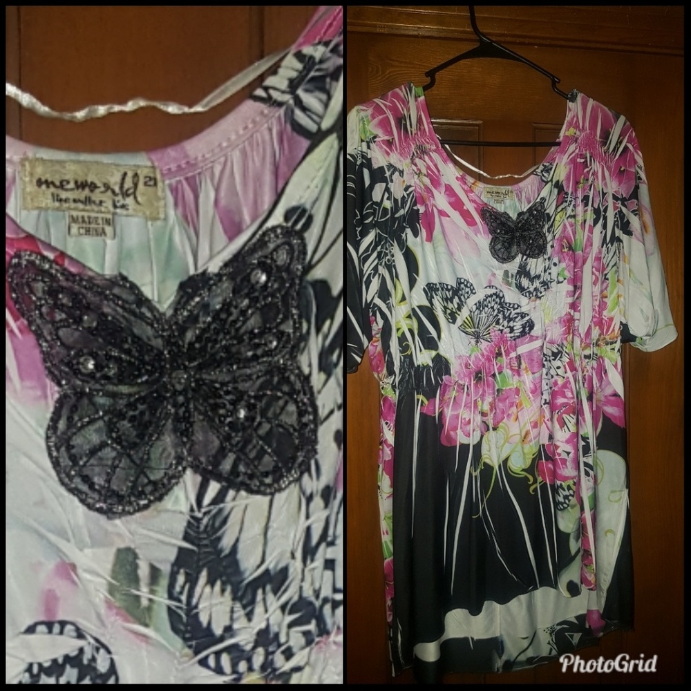 One World ladies blouse 2X